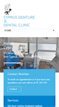 Mobile Screenshot of cyprusdentalclinic.com